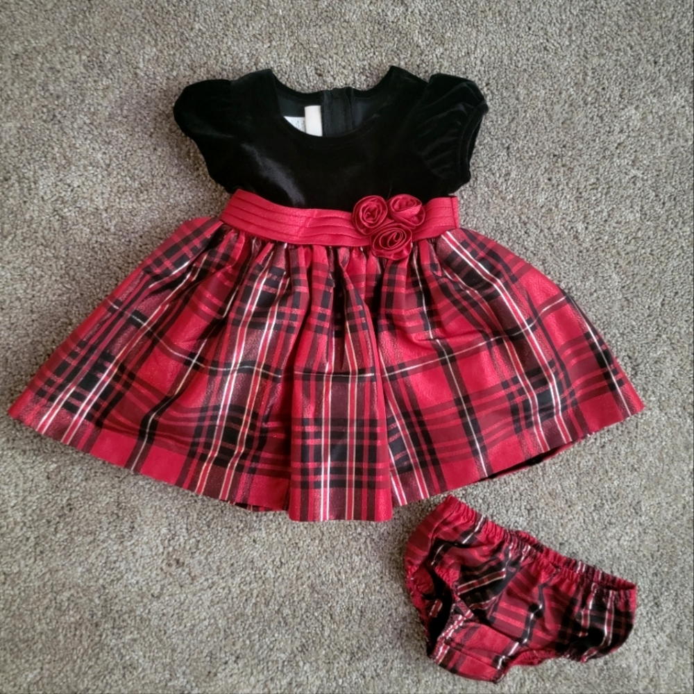 Bonnie Baby Holiday Dress